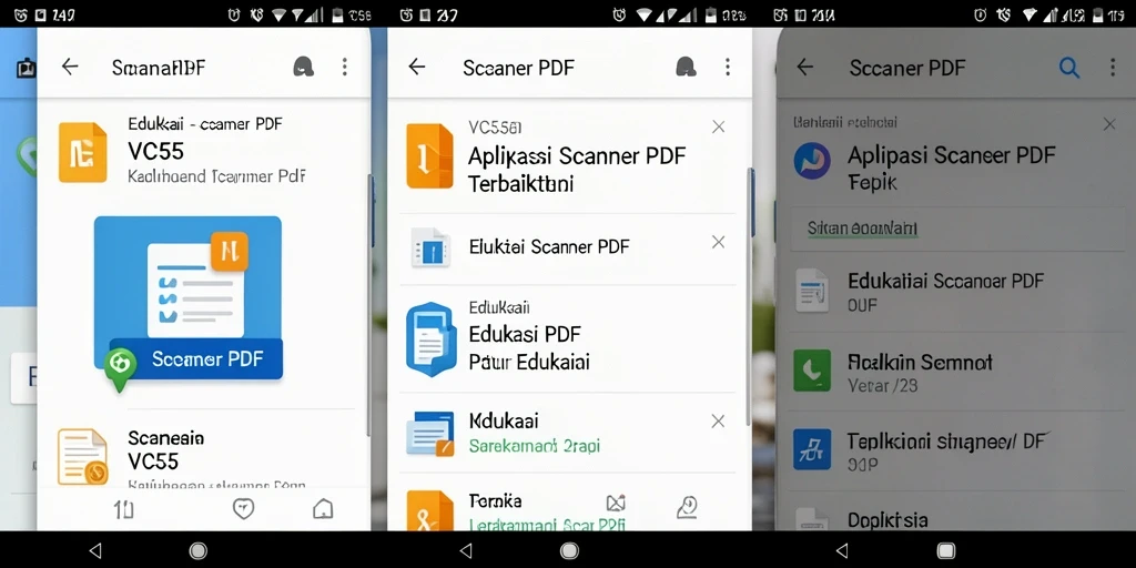 Tampilan antarmuka VC55 yang intuitif dan user-friendly.